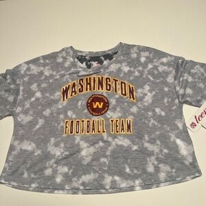 NWT Washington Football Team Crop Top Juniors Size S/CH/P 3-5 (P3)
